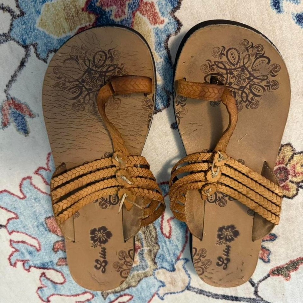 Lilu leather toe Sandals